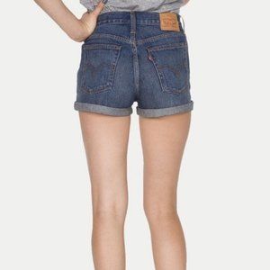 Levi’s White Oak Cone High Rise Denim Shorts - Size 27